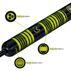 Winmau MVG Ambition Brass Coated Darts 9 Winmau MVG Ambition Brass Coated Darts -Harrod Sport shop it102269 4