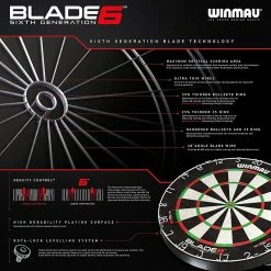 Winmau Blade 6 Dartboard -Harrod Sport shop it102281 5